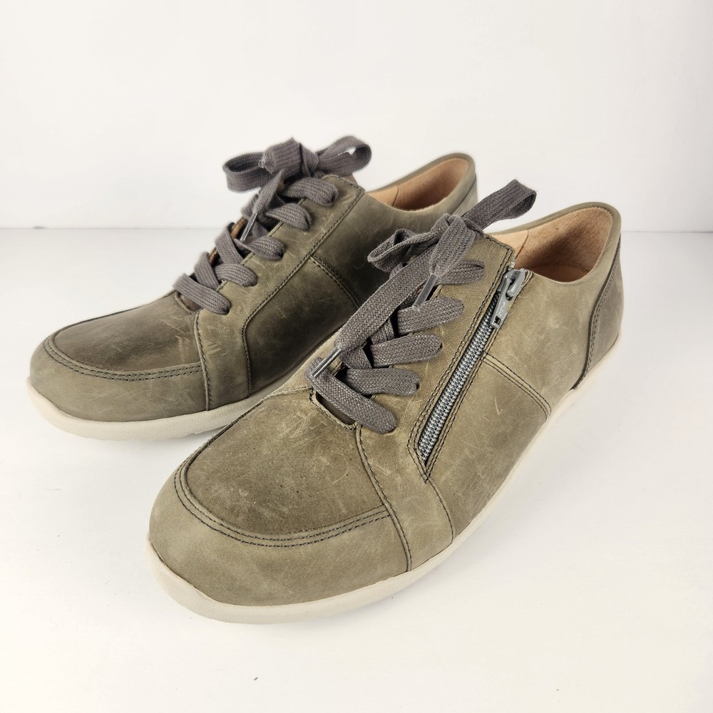 Vionic Abigail Women's Lace-up Comfy Casual Sneakers Green Size 10